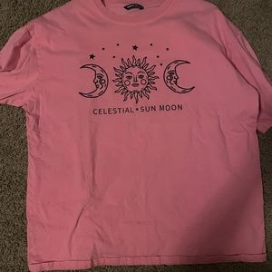 pink shein shirt size small